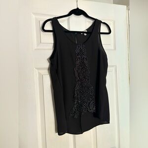 Charming Charlie black tank